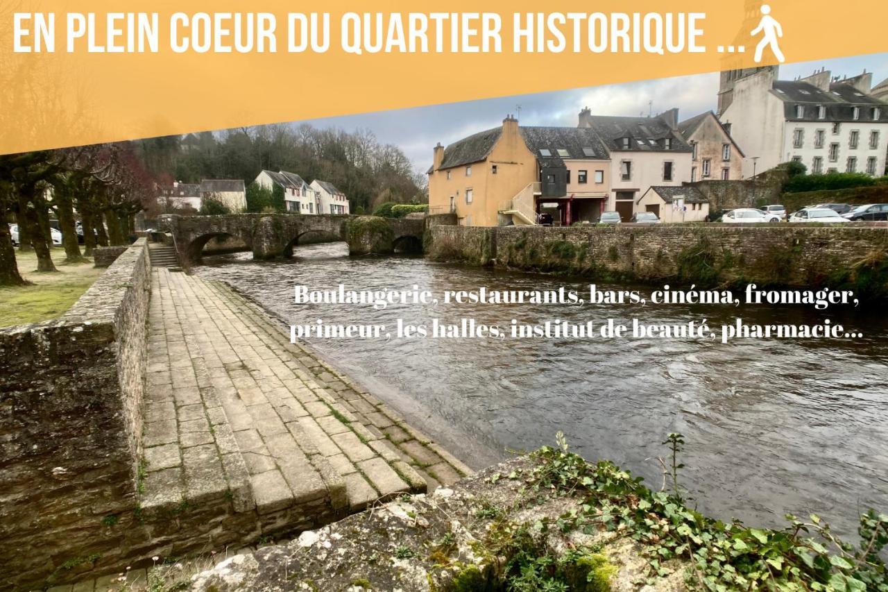 La Maison D'Alphonse, Charmante, Centre Historique 4-6Pers Quimperle Luaran gambar