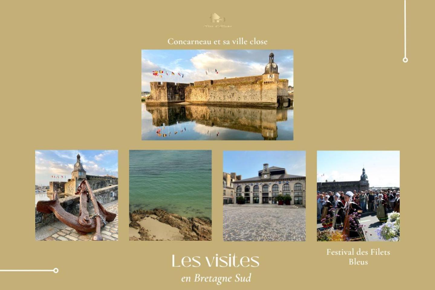 La Maison D'Alphonse, Charmante, Centre Historique 4-6Pers Quimperle Luaran gambar